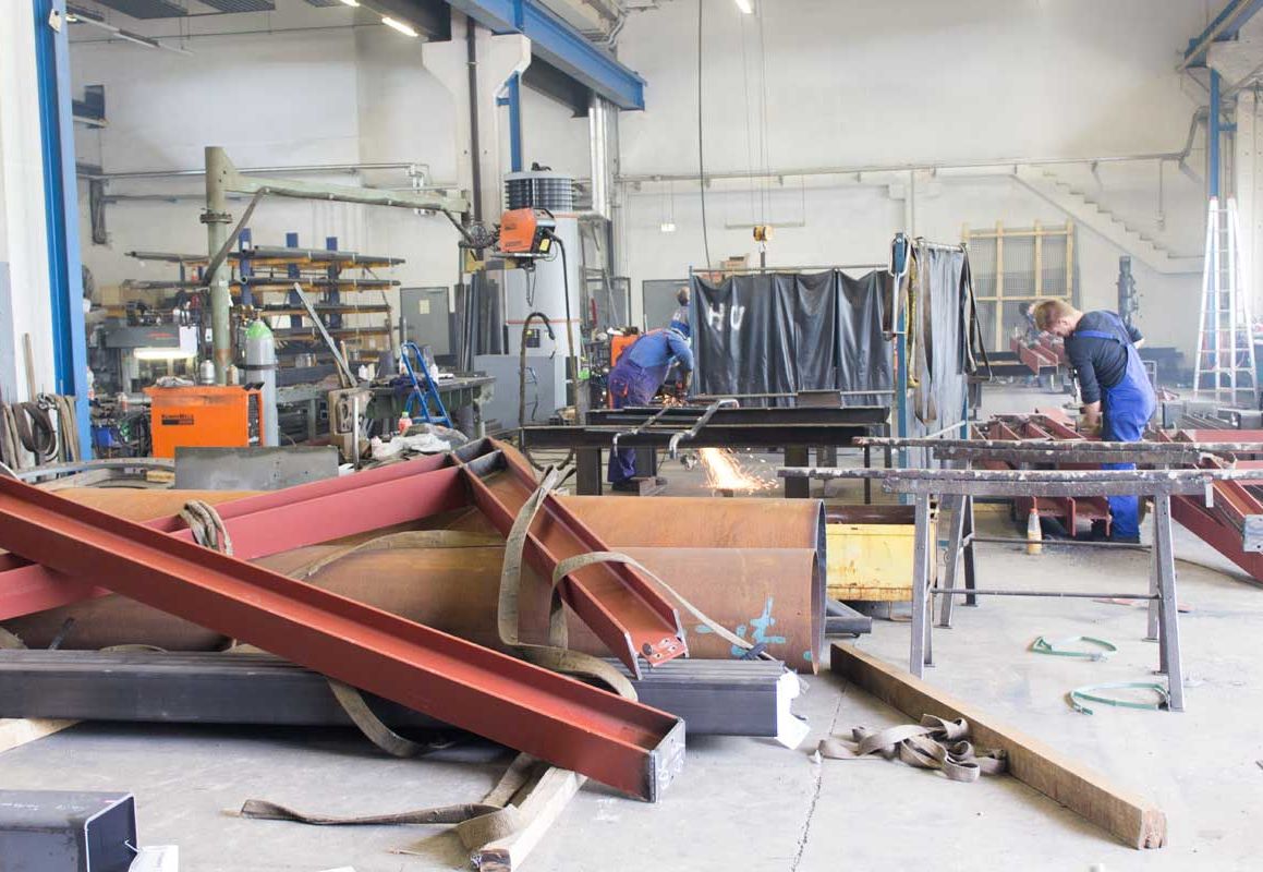 Produktion der S&B GmbH aus Halle/ Saale