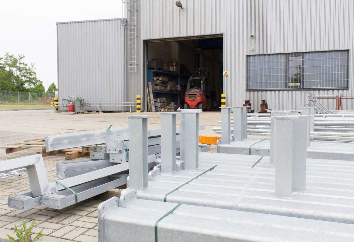 Produktion der S&B GmbH aus Halle/ Saale